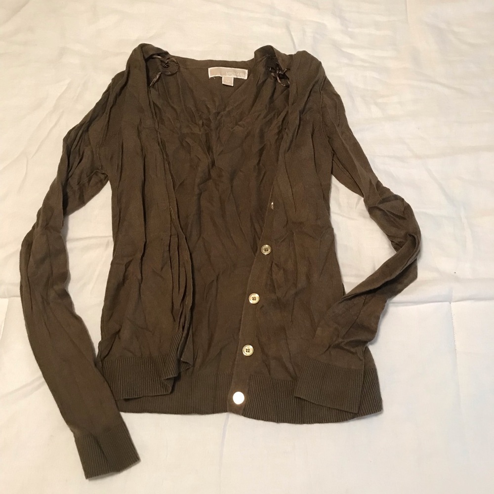 Michael Kors Lightweight button down cardigan